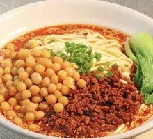 Signature Spicy Broad Noodles with Pea and Pork