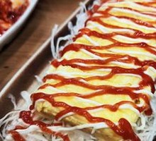 Cheese Omelette Roll