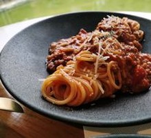 Garden Meat Sauce Noodles