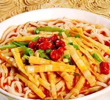 Sour Spicy Bamboo Shoot Noodle Soup