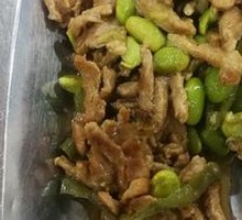 Soybean and Pork Stir-fry