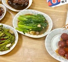 Fried Pork Crumbs with Guangdong Bok Choy