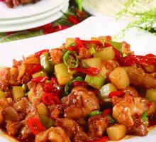 Spicy Chicken with Chili