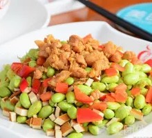 Fava Bean and Minced Pork