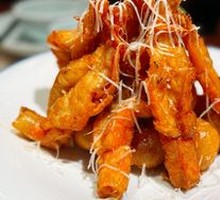 Cheesy Pear Pastry Shrimp