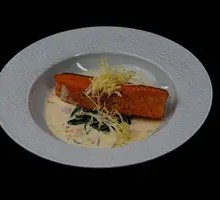 Charcoal-Grilled Salmon