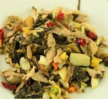 Sour Cabbage with Pork Strips