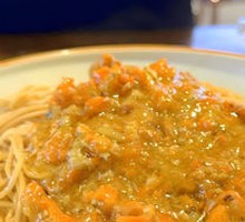 Crab Roe Noodles