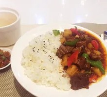 Beef and Potato Rice