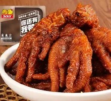 Braised Chicken Feet with Tiger Skin