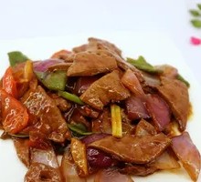 Stir-fried Pork Liver with Sauce