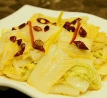 Sour Spicy Cabbage