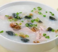 Century Egg and Pork Porridge