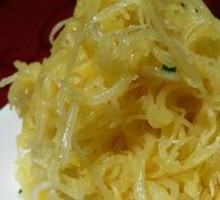 Scallion Oil Golden Squash Strips