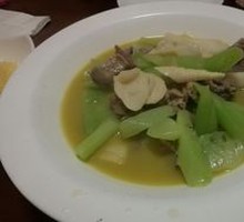 Double Bamboo Shoot Stew with Goose