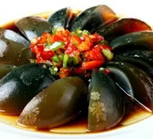 Spicy Chopped Pepper Century Egg