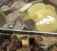 Spicy Beef Brisket Pot