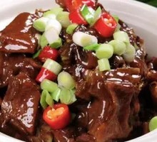 Braised Goose with Chinese Cabbage