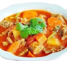 番茄土豆烧牛腩