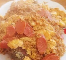 Stir-Fried Instant Noodles