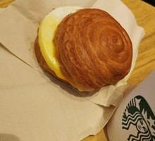 Bacon Egg Croissant Burger