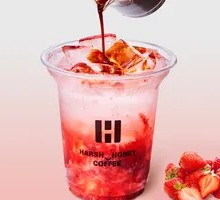 Strawberry Soda Americano