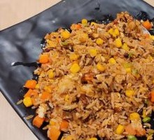 Bacon Sausage Egg Fried Rice
