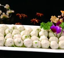 Scallion Fish Balls