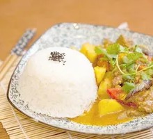 Braised Beef and Potato Rice