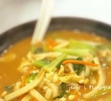 Tofu and Rice Cake Stir-fry