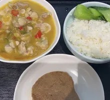 Golden Soup Frog Rice