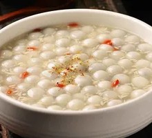 Sweet Rice Balls in Fermented Wine