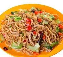 Shredded Duck Stir-Fried Rice Noodles