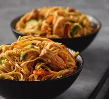 Stir-Fried Rice Noodles with Preserved Meats