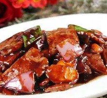Scallion Stir-fried Pork Liver