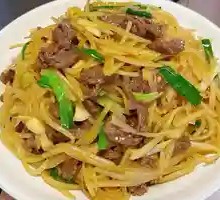 Potato and Beef Rice