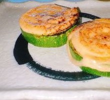 Mentaiko Grilled Zucchini