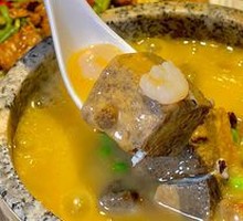 Health-Preserving Stone Pot Black Tofu