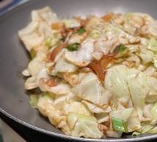 Pan-Fried Shredded Cabbage