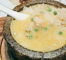 Shrimp Crispy Rice Pot