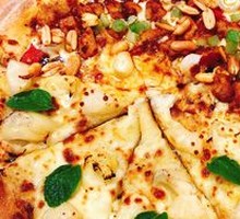 Kung Pao Chicken Pizza