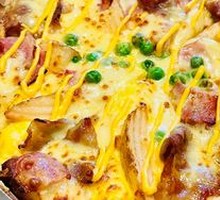 Teriyaki Beef and Potato Pizza