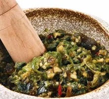 Spiced Egg and Green Pepper Mash