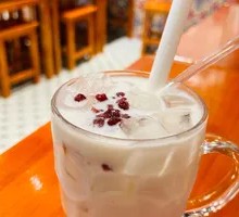 Coconut Red Bean Ice Slush