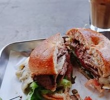 Mexican Beef Bagel