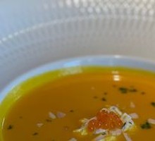 Crab Meat Pumpkin Soup