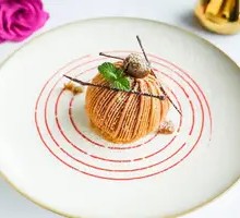 Mont Blanc Chestnut Cake
