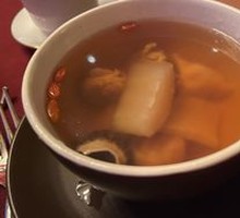 Oyster Mushroom, Bird's Nest and Free-range Chicken Soup