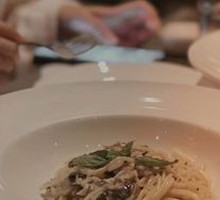 Truffle Cream Mushroom Pasta