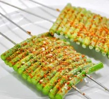 Garlic Chives Skewers